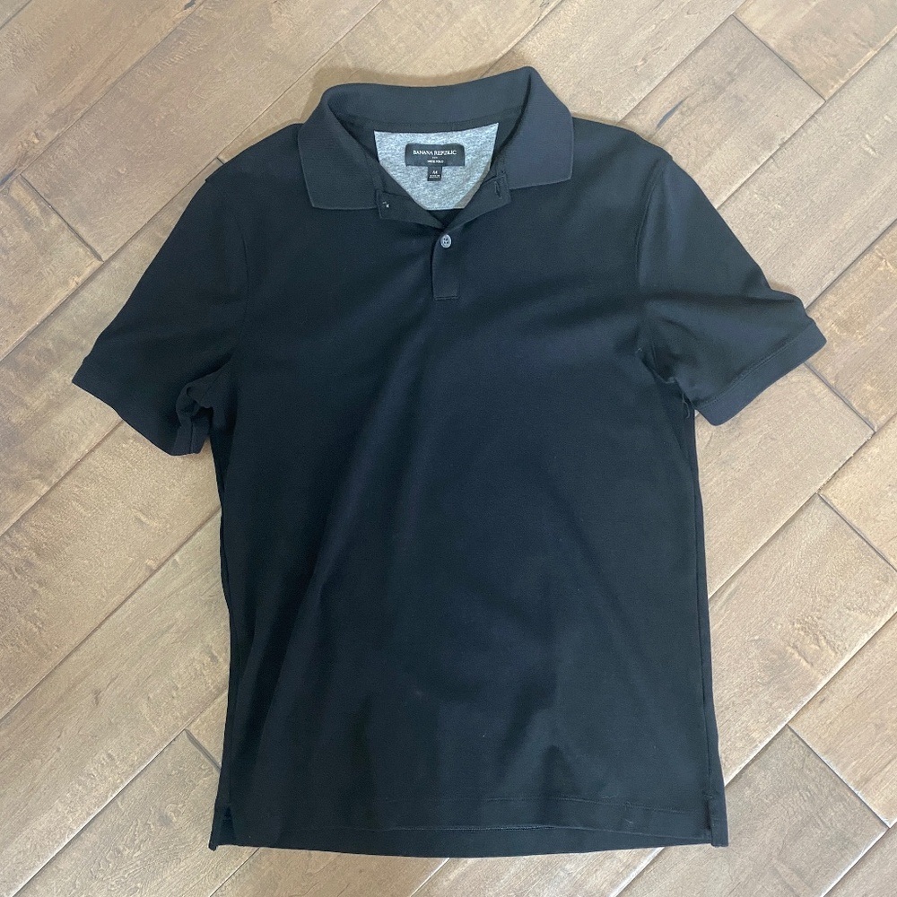 Men’s Black Polo